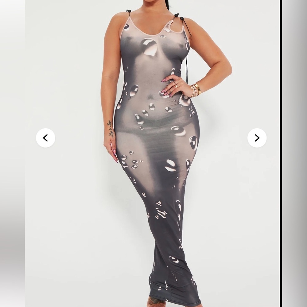Drip Drip Body Maxi Dress